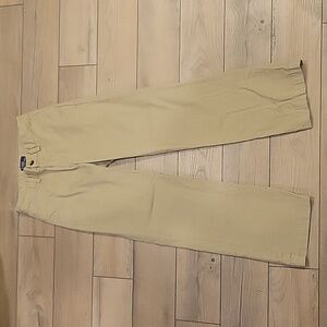 Polo by Ralph Lauren Khaki Cotton Pants Size 10